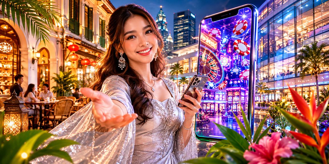 Kasino mudah alih Ipoh Malaysia sempena Hari Raya suasana meriah